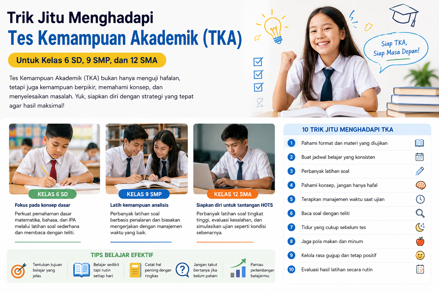 Trik Jitu Menghadapi Tes Kemampuan Akademik (TKA)